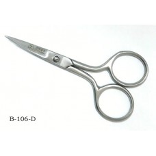 Zinger ножницы для ногтей изогнутые,покрытие серебро,лезвие 32мм. B-106-S-SH